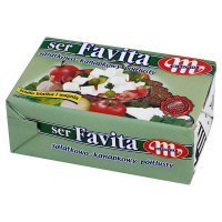 FAVITA SER SAŁATKOWO-KANAPKOWY 16% ZIELONA MLEKOVITA 270G