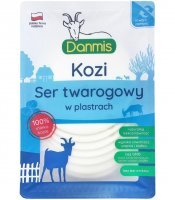 KOZI SER TWAROGOWY W PLASTRACH 100g DANMIS