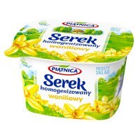 SEREK HOMOGENIZOWANY WANILIOWY PIĄTNICA 150G