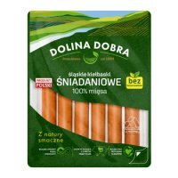 KIEŁBASKI ŚNIADANIOWE DOLINA DOBRA 250g