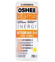 OSHEE Vitamin Energy Napój gazowany Witamina C+Wapń+Wit.D 250ml
