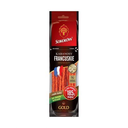 KABANOSY FRANCUSKIE GOLD SOKOŁÓW 100g