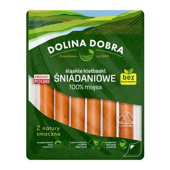 KIEŁBASKI ŚNIADANIOWE DOLINA DOBRA 200g