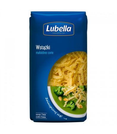 MAKARON LUBELLA WSTĄŻKI 500g