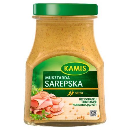 MUSZTARDA SAREPSKA KAMIS 185g