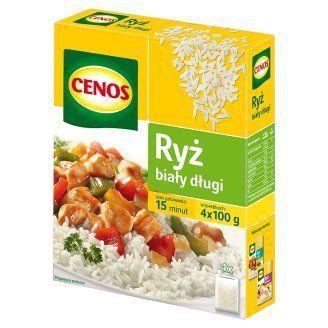 RYŻ BIAŁY DŁUGI CENOS 400g