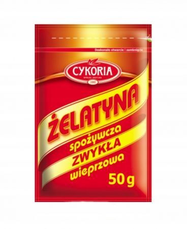 ŻELATYNA 50g CYKORIA